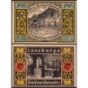 Allemagne - Notgeld - Lüneburg - 75 pfennig - Type 7 - Fond bleu - 1921 - Etat : SPL+