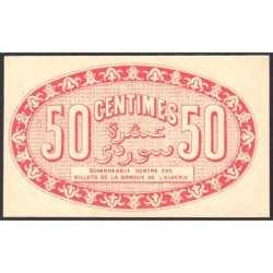 Algérie - Alger 137-11 - 50 centimes - Série P.18 - 25/06/1919 - Etat : SPL