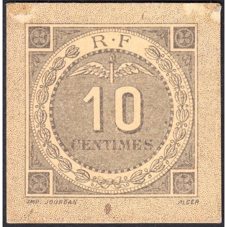 Algérie - Bougie-Sétif 139-10b - 10 centimes - 1916 - Etat : SUP