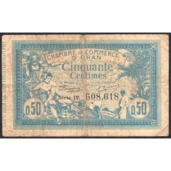 Algérie - Oran 141-4 - 50 centimes - Série IV - 10/11/1915 - Etat : B+