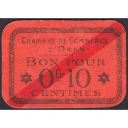 Algérie - Oran 141-49 - 0,10 franc - 1916 - Etat : TTB+