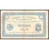 Algérie - Philippeville 142-6 - 1 franc - 10/11/1914 - Etat : TB+