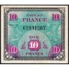 VF 18-01 - 10 francs - Drapeau - 1944 - Sans série - Etat : TTB