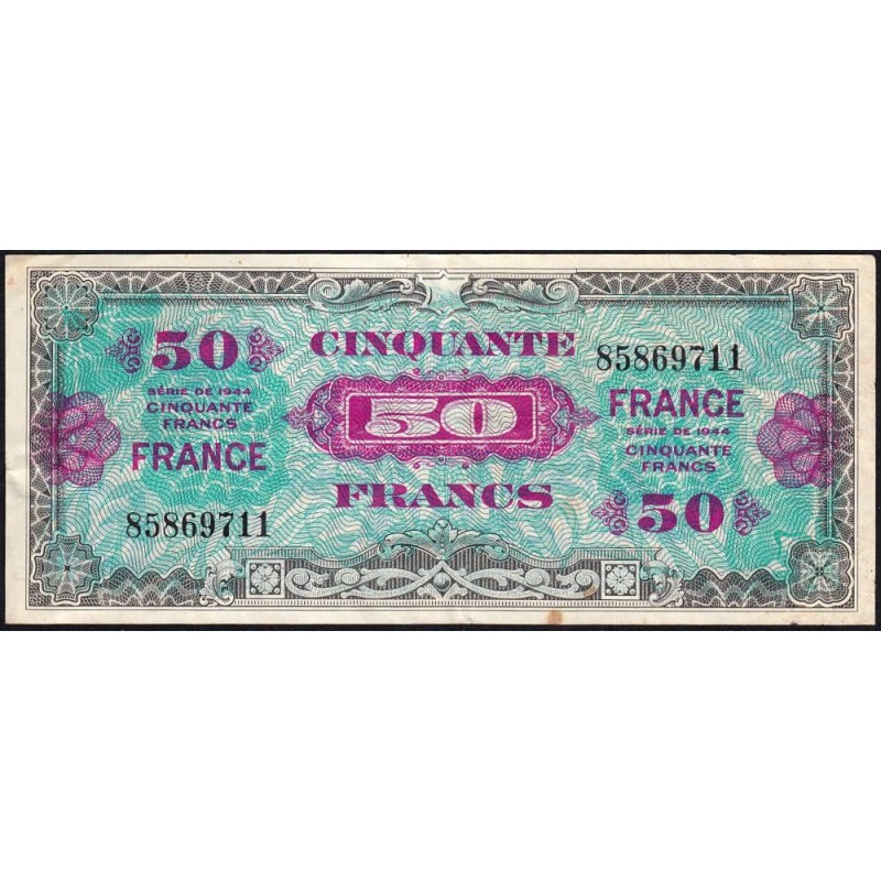 VF 24-01 - 50 francs - France - 1944 (1945) - Sans série - Etat : TTB