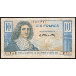 AEF - Pick 21 - 10 francs - Série F.16 - 1947 - Etat : TB