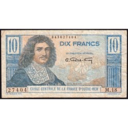 AEF - Pick 21 - 10 francs - Série M.18 - 1947 - Etat : TB