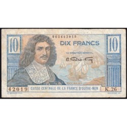 AEF - Pick 21 - 10 francs - Série K.26 - 1947 - Etat : TTB-