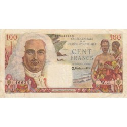 AEF - Pick 24 - 100 francs - Série W.21 (remplacement) - 1947 - Etat : TTB+