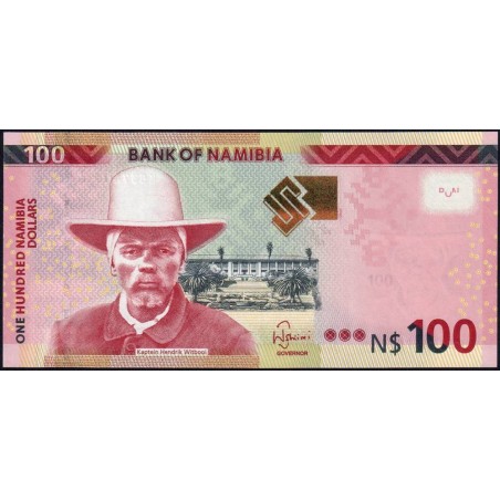 Namibie - Pick 14b - 100 dollars - Série K - 2018 - Etat : NEUF