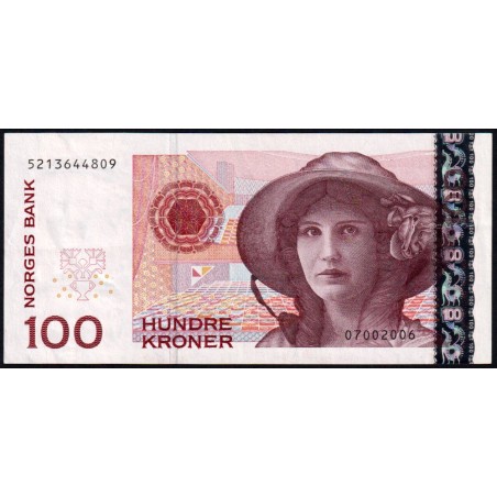 Norvège - Pick 49c - 100 kroner - Sans série - 2006 - Etat : TTB+