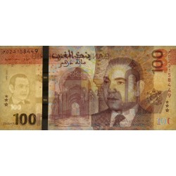 Maroc - Pick 81 - 100 dirhams - Série ‭س 02 د - 2023 - Etat : NEUF