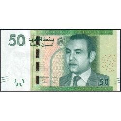 Maroc - Pick 75 - 50 dirhams - Série ‭ھ 78 س - 2012 - Etat : NEUF