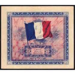 VF 16-02 - 2 francs - Drapeau - 1944 - Série 2 - Etat : SPL