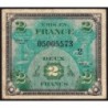 VF 16-02 - 2 francs - Drapeau - 1944 - Série 2 - Etat : TB