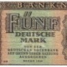 Allemagne RDA - Pick 11b - 5 deutsche mark - 1948 - Série EL - Etat : TB+