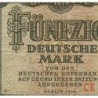 Allemagne RDA - Pick 14b - 50 deutsche mark - 1948 - Série CK - Etat : TB+