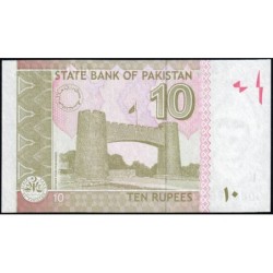 Pakistan - Pick 45r - 10 rupees - Série CDJ - 2023 - Etat : NEUF