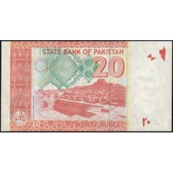 Pakistan - Pick 55p_1 - 20 rupees - Série MD - 2022 - Etat : NEUF