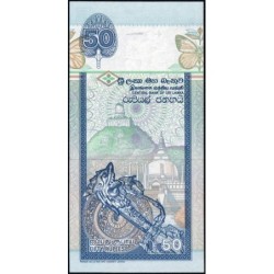 Sri-Lanka - Pick 110a - 50 rupees - Série K/68 - 15/11/1995 - Etat : NEUF