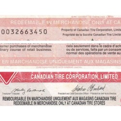 Canadian Tire - S17C - 10 cents - Série 00 - 1992 - Etat : TB+