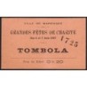 1897 - Marennes - Tombola - Fête de Charité - 0,20 franc - SPL