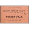 1897 - Marennes - Tombola - Fête de Charité - 0,20 franc - TTB+