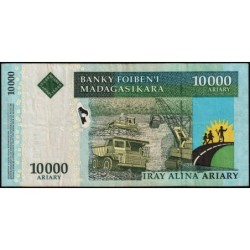 Madagascar - Pick 92b - 10'000 ariary - Série B W - 2009 - Etat : TTB