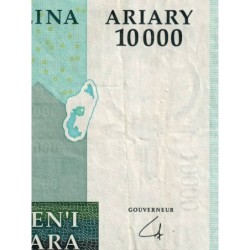 Madagascar - Pick 92b - 10'000 ariary - Série B W - 2009 - Etat : TTB