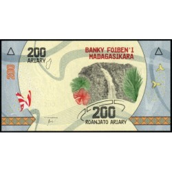 Madagascar - Pick 98a - 200 ariary - Série C - 2017 - Etat : NEUF