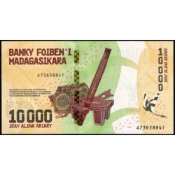 Madagascar - Pick 103 - 10'000 ariary - Série A - 2017 - Etat : pr.NEUF