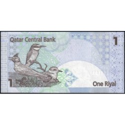 Qatar - Pick 28_1 - 1 riyal - Série ‭و / 158 - 2008 - Etat : NEUF