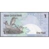 Qatar - Pick 28_1 - 1 riyal - Série ‭و / 158 - 2008 - Etat : NEUF