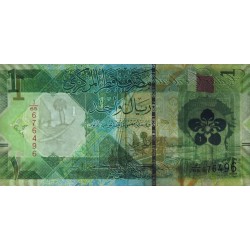 Qatar - Pick 32a - 1 riyal - Série ‭ز / 65 - 2020 - Etat : NEUF