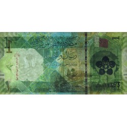 Qatar - Pick 32b - 1 riyal - Série ‭ز / 216 - 2022 - Etat : NEUF