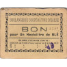 32 - Eauze - Boulangerie Coopérative - Bon pour 1 hectolitre de blé - Type 5 - Etat : TB+