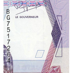 Madagascar - Pick 72b - 1'000 francs - 200 ariary - Série BG  - 1992 - Etat : NEUF