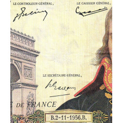 F 51-05 - 02/11/1956 - 10000 francs - Bonaparte - Série T.38 - Etat : SUP-