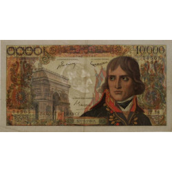 F 51-05 - 02/11/1956 - 10000 francs - Bonaparte - Série T.38 - Etat : SUP-