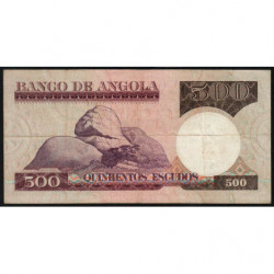 Angola - Pick 107 - 500 escudos - Série BU- 10/06/1973 - Etat : TB+