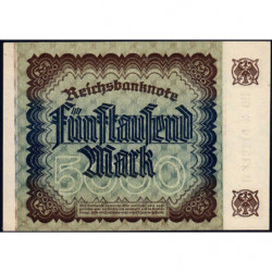 Allemagne - Pick 81b_2 - 5'000 mark - 02/12/1922 - Imp. OH - Série U - Etat : pr.NEUF