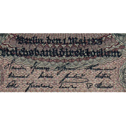 Allemagne - Pick 88a - 500'000 mark - 01/05/1923 - Série D - Etat : TTB-