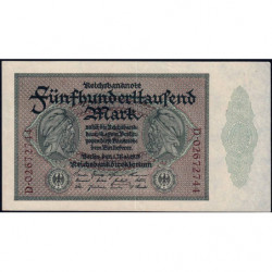 Allemagne - Pick 88b_1 - 500'000 mark - 01/05/1923 - Série D - Etat : SUP