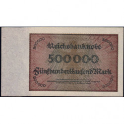 Allemagne - Pick 88b_3 - 500'000 mark - 01/05/1923 - Série 39 AB - Etat : SPL