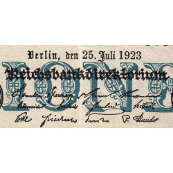 Allemagne - Pick 97b_2 - 20 millions mark - 25/07/1923 - Série 12 AF - Etat : TTB