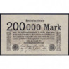 Allemagne - Pick 100_1 - 200'000 mark - 09/08/1923 - Sans série - Etat : pr.NEUF