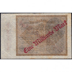 Allemagne - Pick 113c - 1 milliard mark - 15/12/1922 (1923) - Série 104 E - Etat : TB