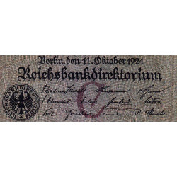 Allemagne - Pick 177 - 50 reichsmark - 11/10/1924 - Lettre C - Série A - Etat : TB+