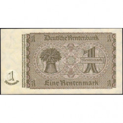 Allemagne - Pick 173b - 1 rentenmark - 30/01/1937 - Série M - Etat : NEUF