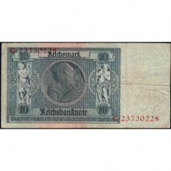 Allemagne - Pick 180a - 10 reichsmark - 22/01/1929 - Lettre E - Série G - Etat : TB