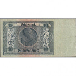 Allemagne - Pick 180b - 10 reichsmark - 22/01/1929 - Sans lettre - Série A - Etat : TTB-